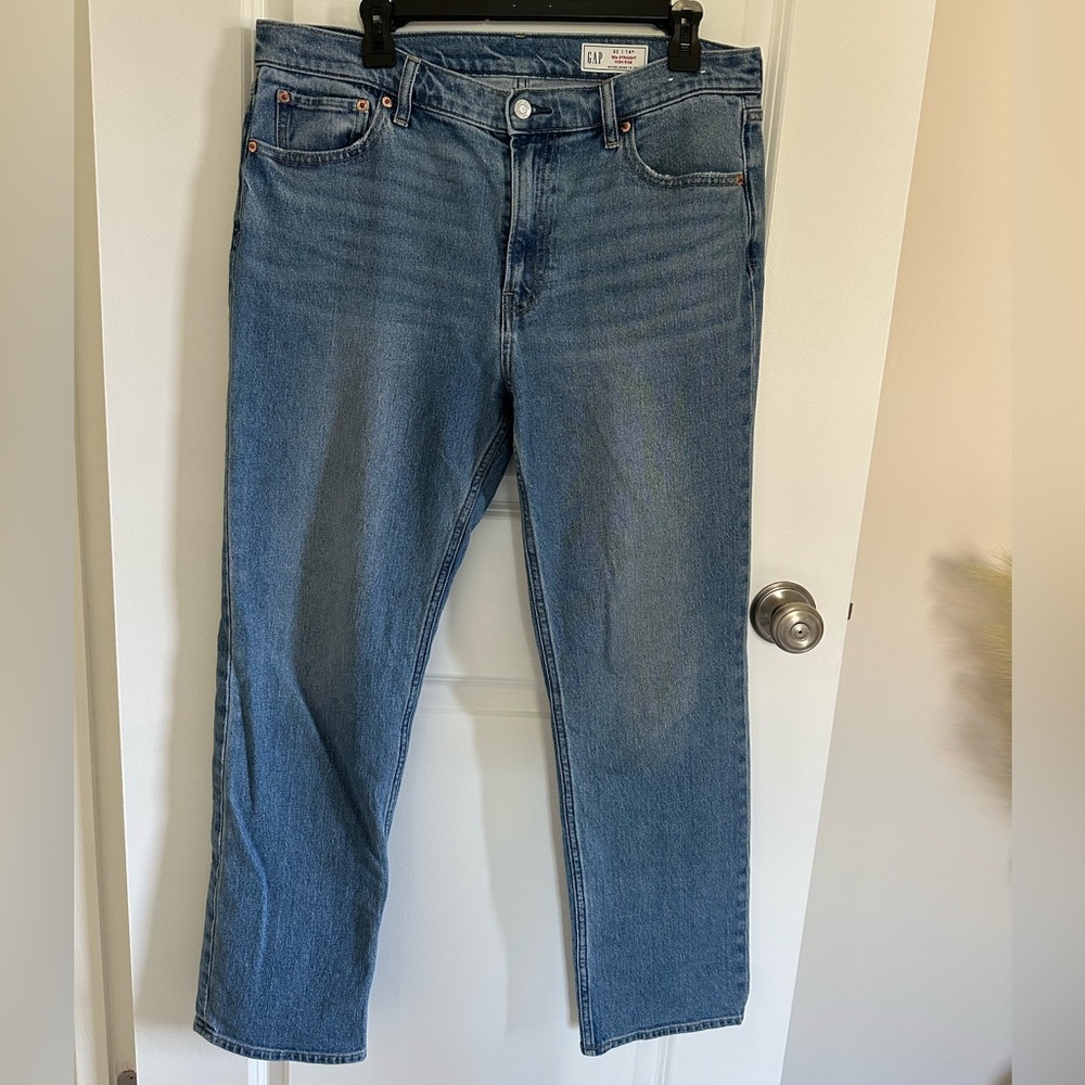GAP '90s Straight High Rise Denim